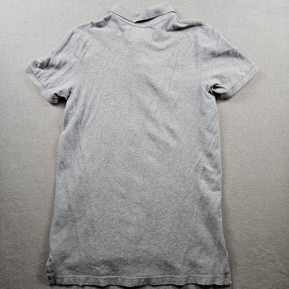 Abercrombie Fitch Polo Shirt Muscle Short Sleeve Preppy Y2K Mens Medium - Picture 6 of 6
